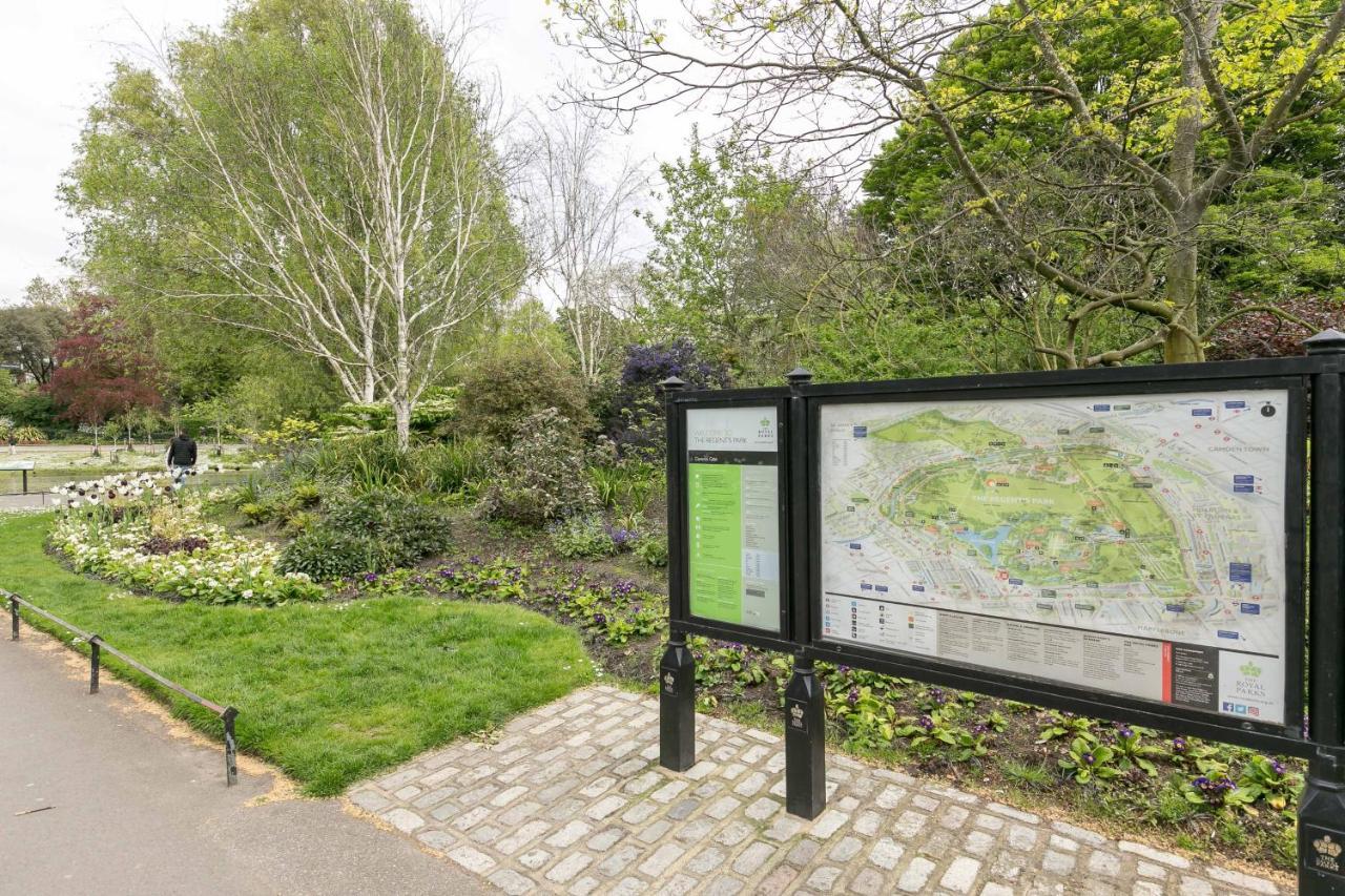 Light Filled Studio With View Of Regents Park Leilighet London Eksteriør bilde